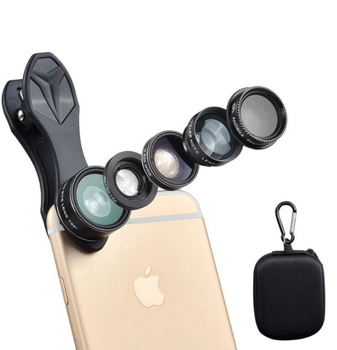 Kit 5 Lentes Para Celular