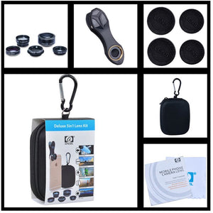 Kit 5 Lentes Para Celular